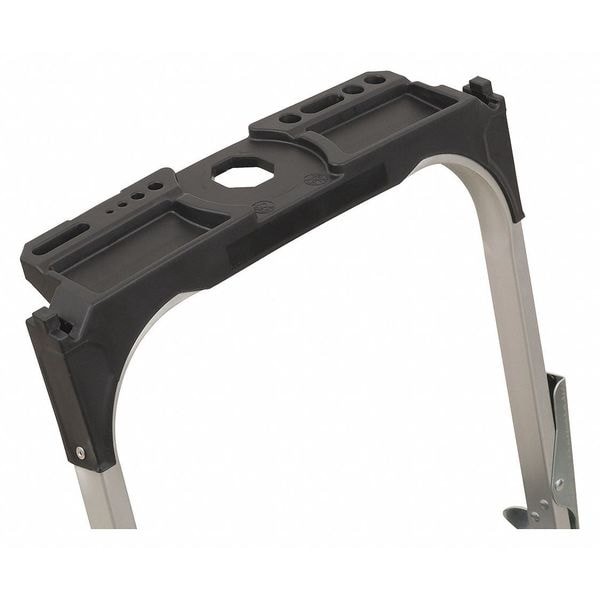 Louisville L-2011-04 Step Stool, 4 Steps, 300 Lb Load Capacity, 56 In Overall