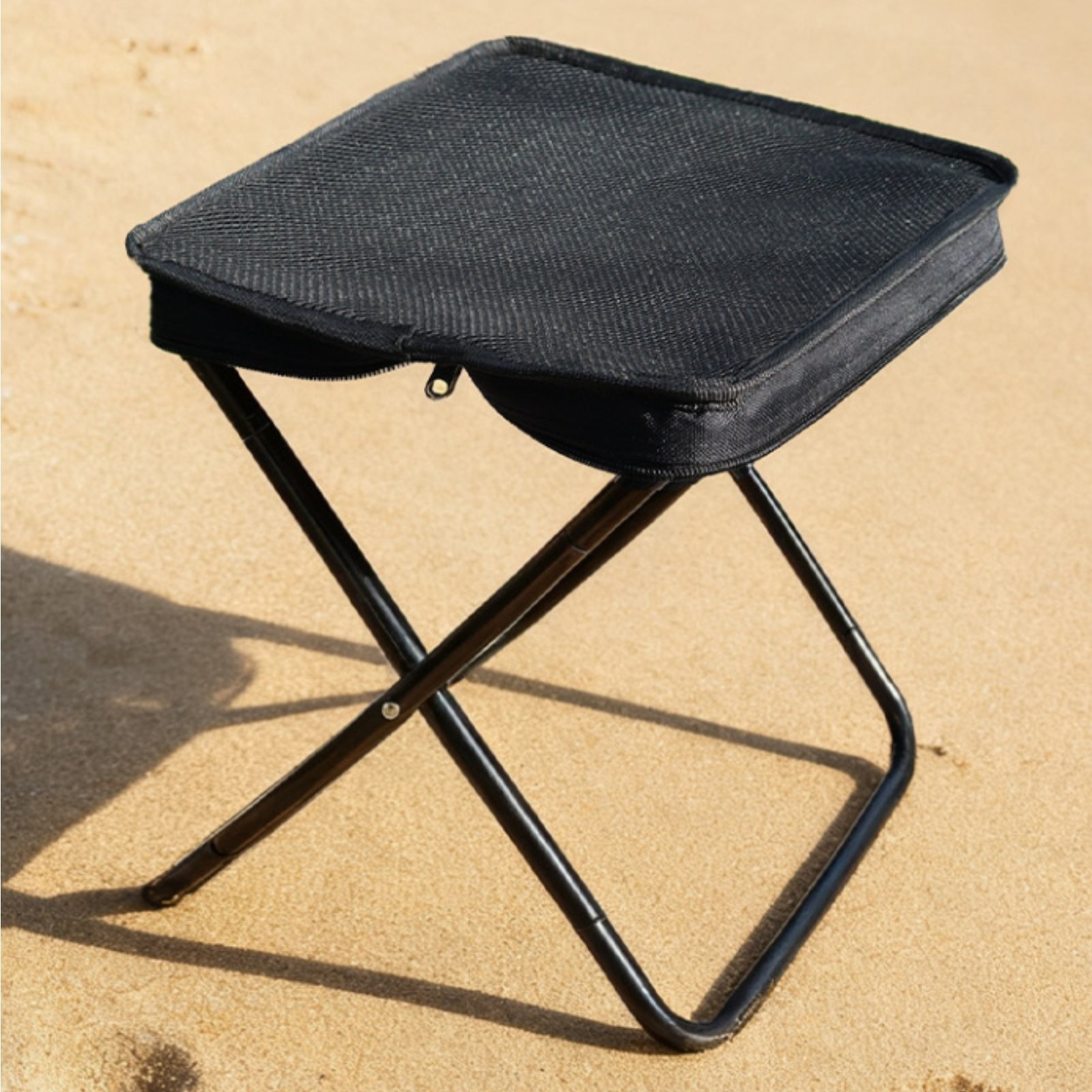 Small Folding Stool Moisture-Wicking Portable Camping Stool