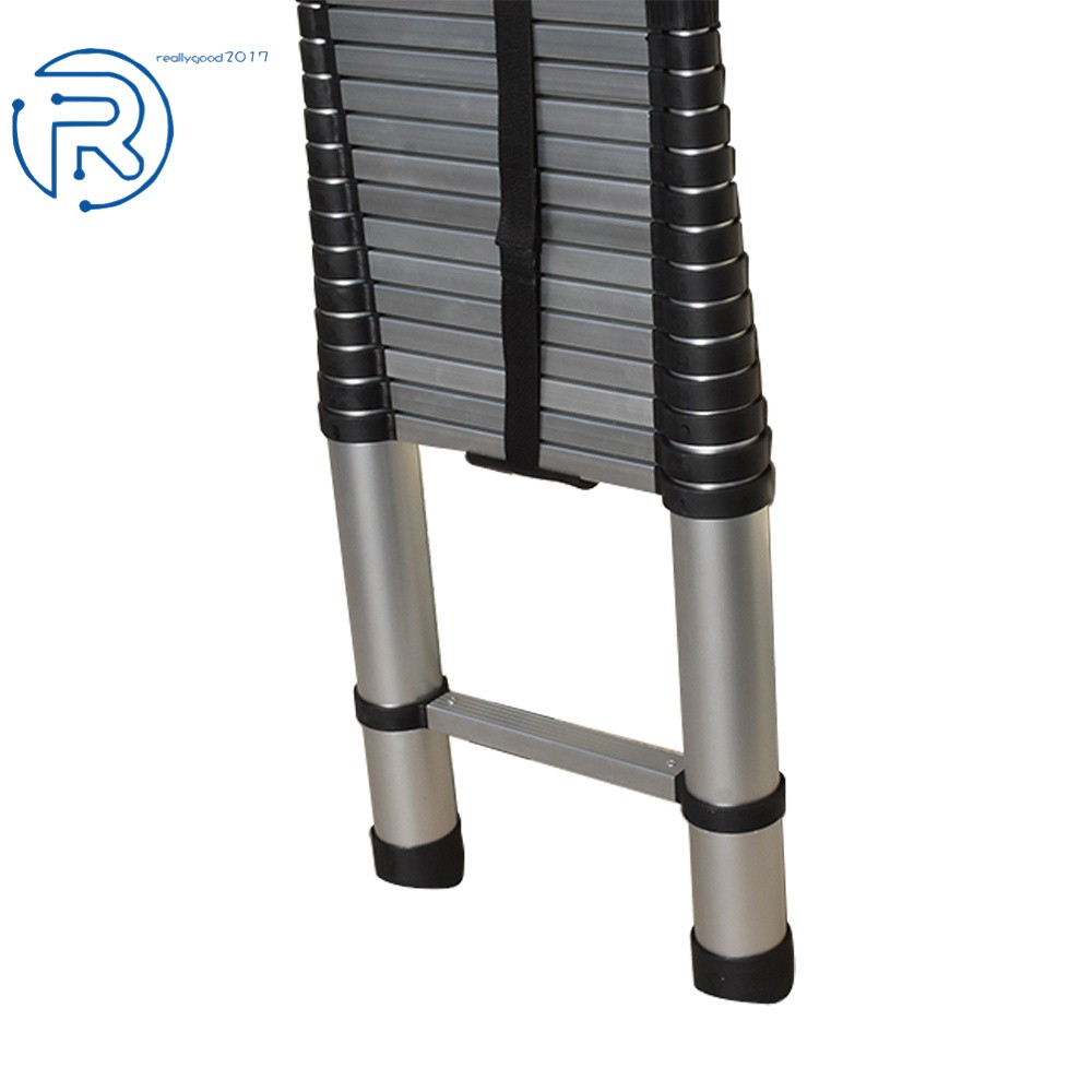 14.5 Feet Aluminum Step Ladder Telescoping Extension Multi Purpose Ladder