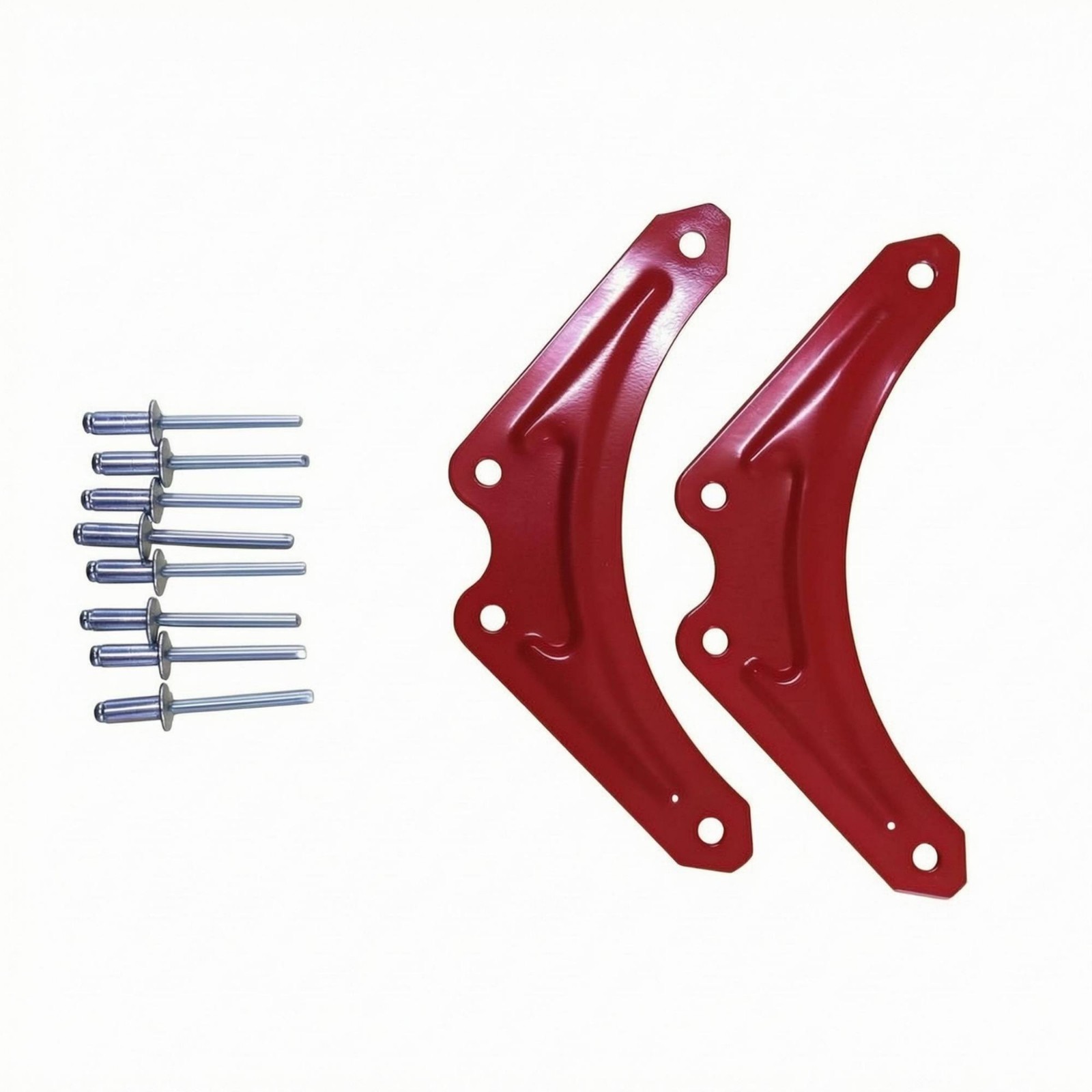 2 Pieces Furniture Brace Plate Mounting Holes Ladder Reinforcement Plate