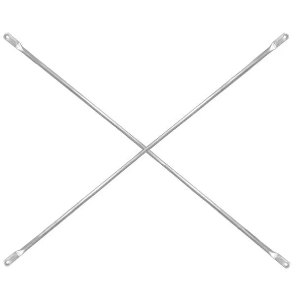 Metaltech Scaffold Crossbrace,84inLx2inWx48inH M-MC4884 Metaltech M-MC4884