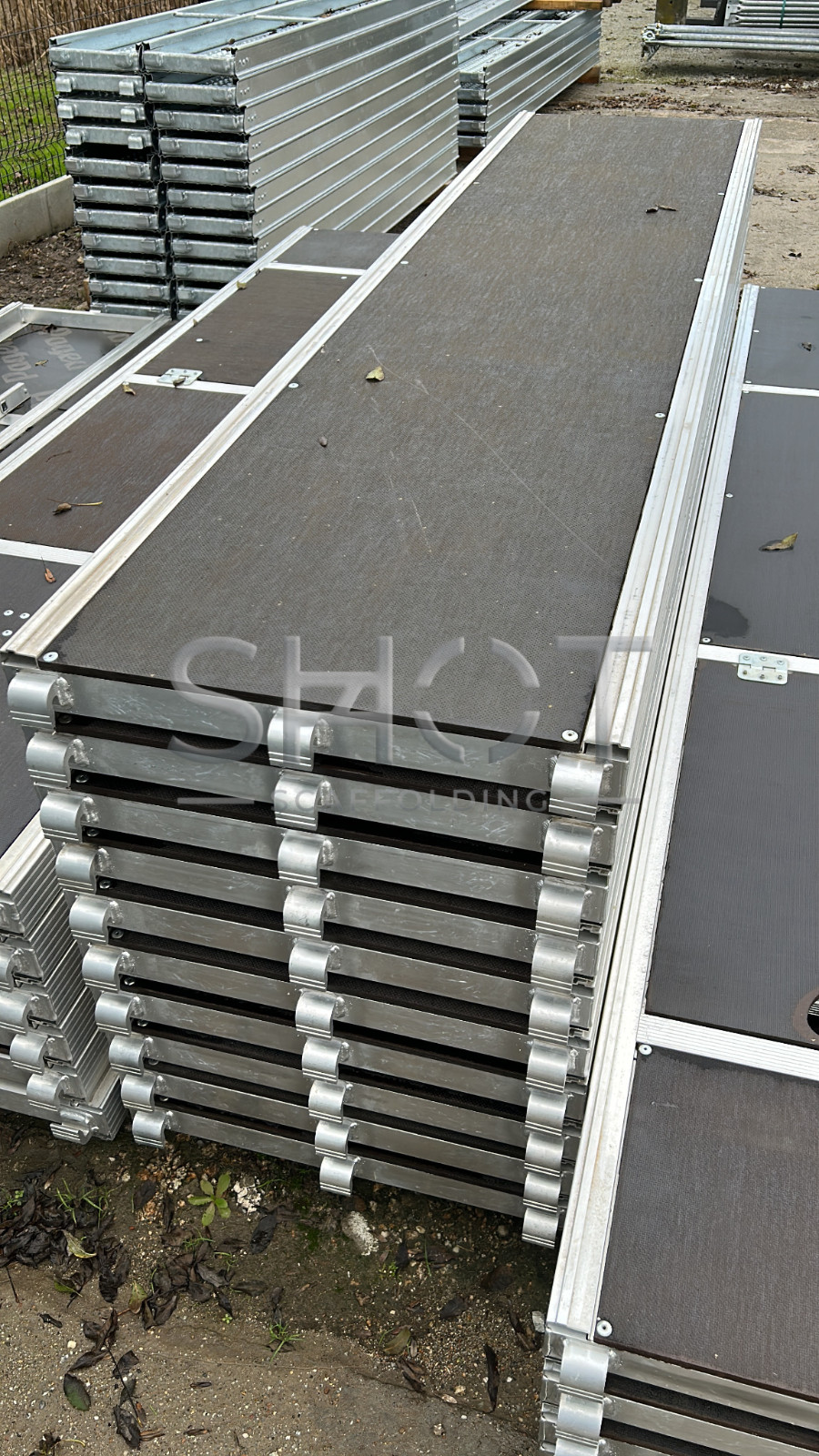 Scaffolding 162,10m2 scaff 73 scaffolding aluminum scaffolding