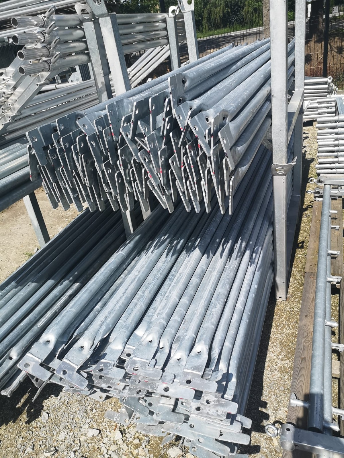Scaffolding set for facade 10 x 15.35 158 m2 SCAFF 73 free shipping nationwide!
