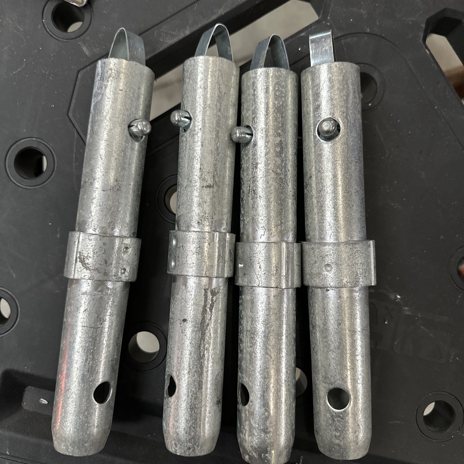 4x Metaltech Coupling Pin and Spring for Scaffolding, Model# M-MLC1S