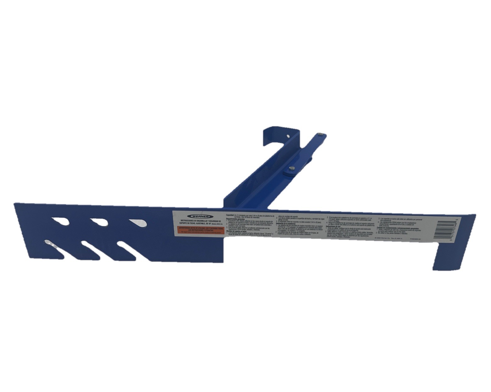 Werner Adjustable Steel Roof Bracket Blue {Z}