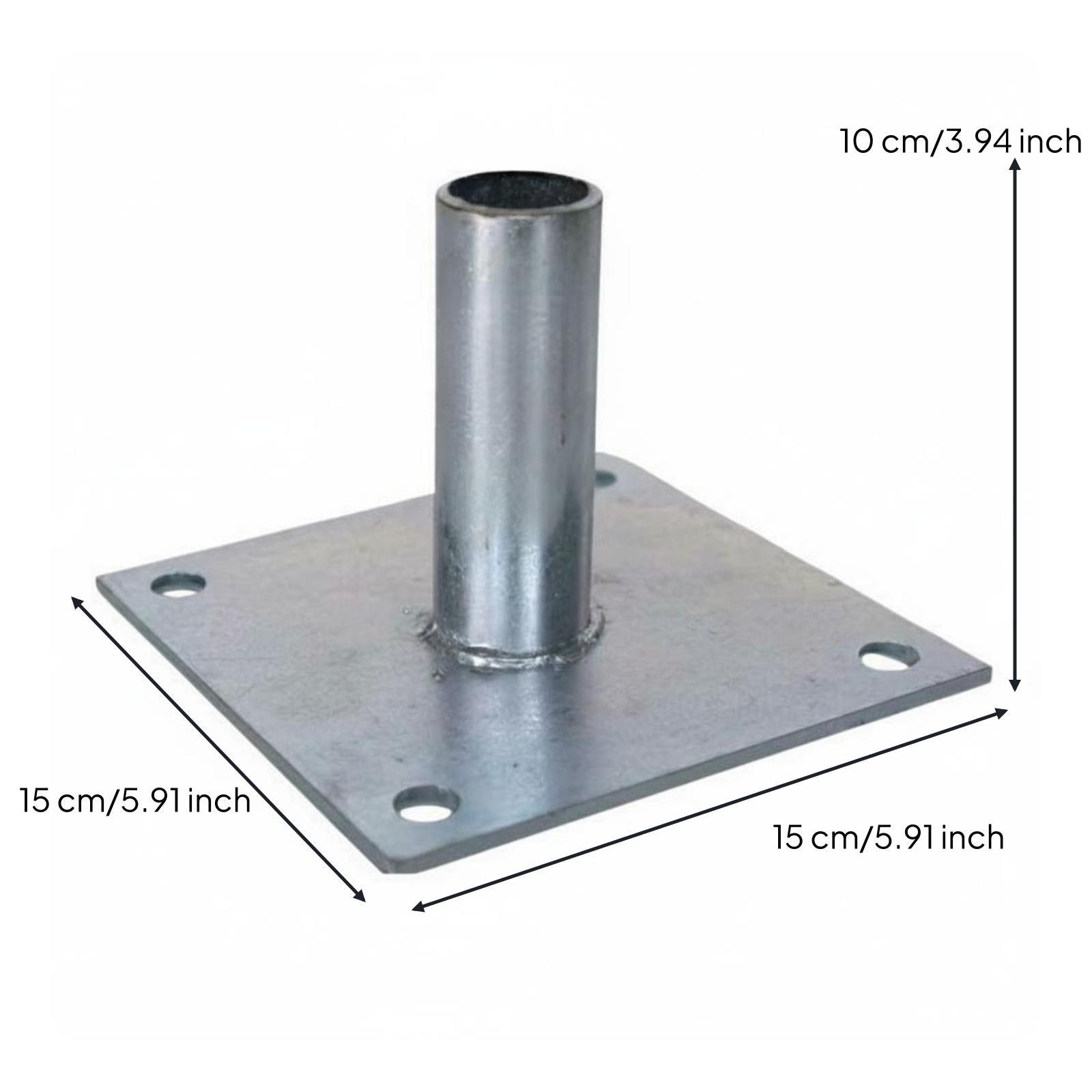 Galvanized Scaffold Socket Base Welded Galvanized Scaffold Base Plate