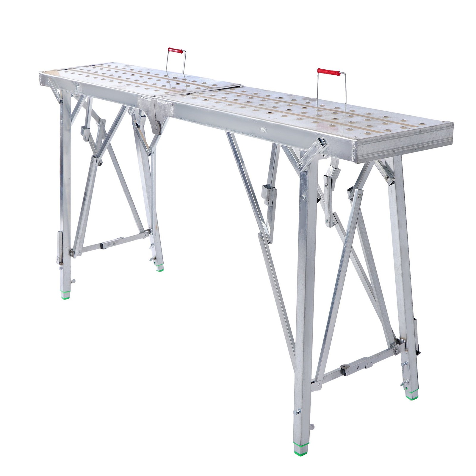 Portable Scaffolding Adjustable Height Work Platform Scaffold Tower Ladder Stool