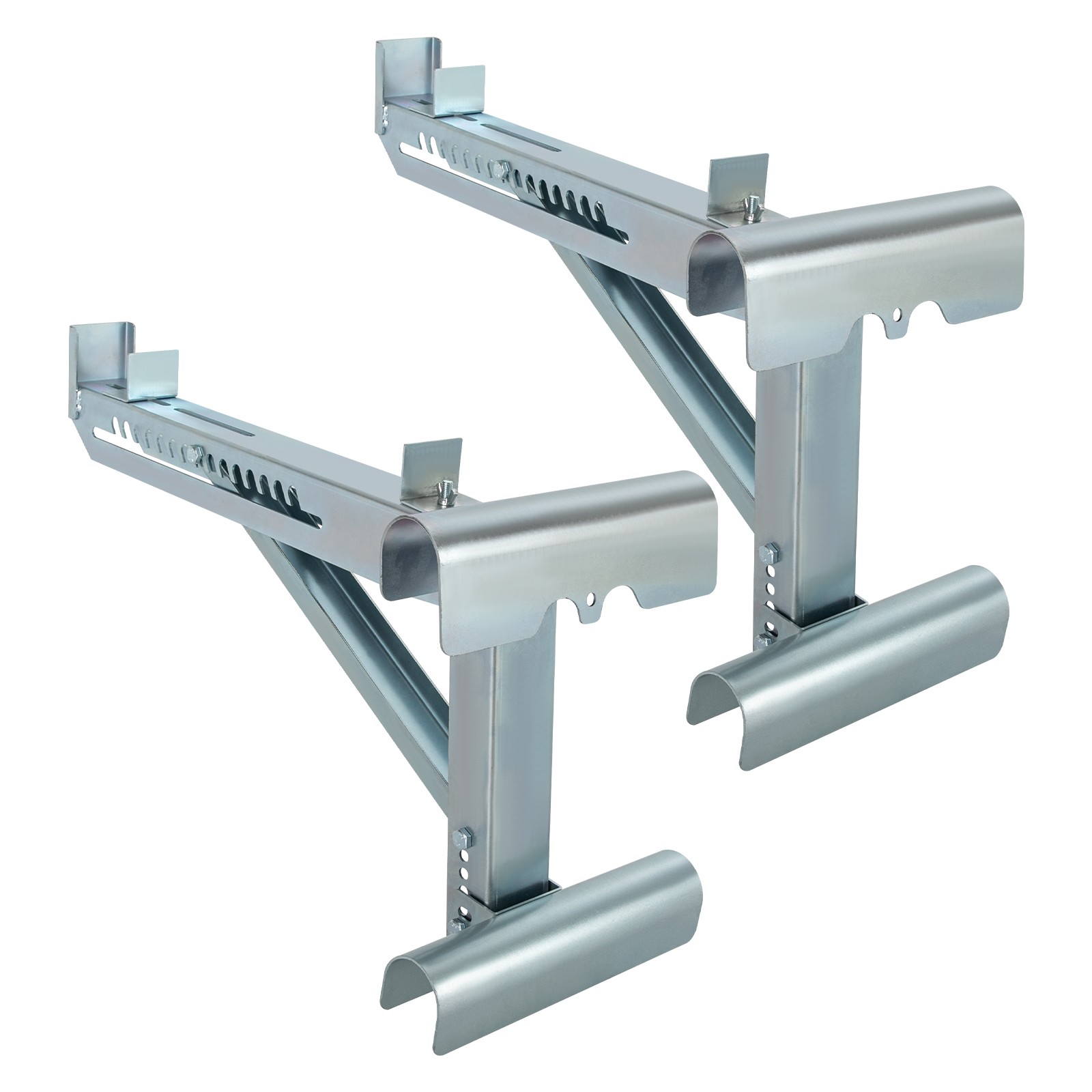 Pair of Heavy Duty Ladder Jacks 661lbs Capacity Scaffolding Bracket 2 Pcs US