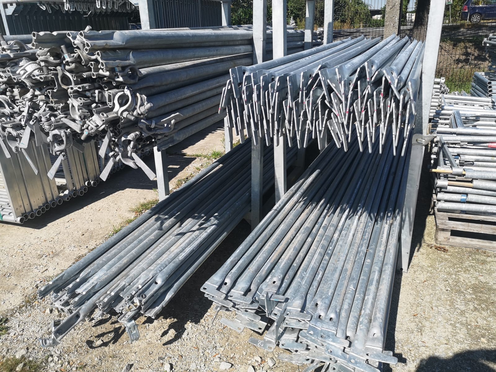 Aluminium scaffolding 8x15m Alu-scaff 73 scaffolding not used