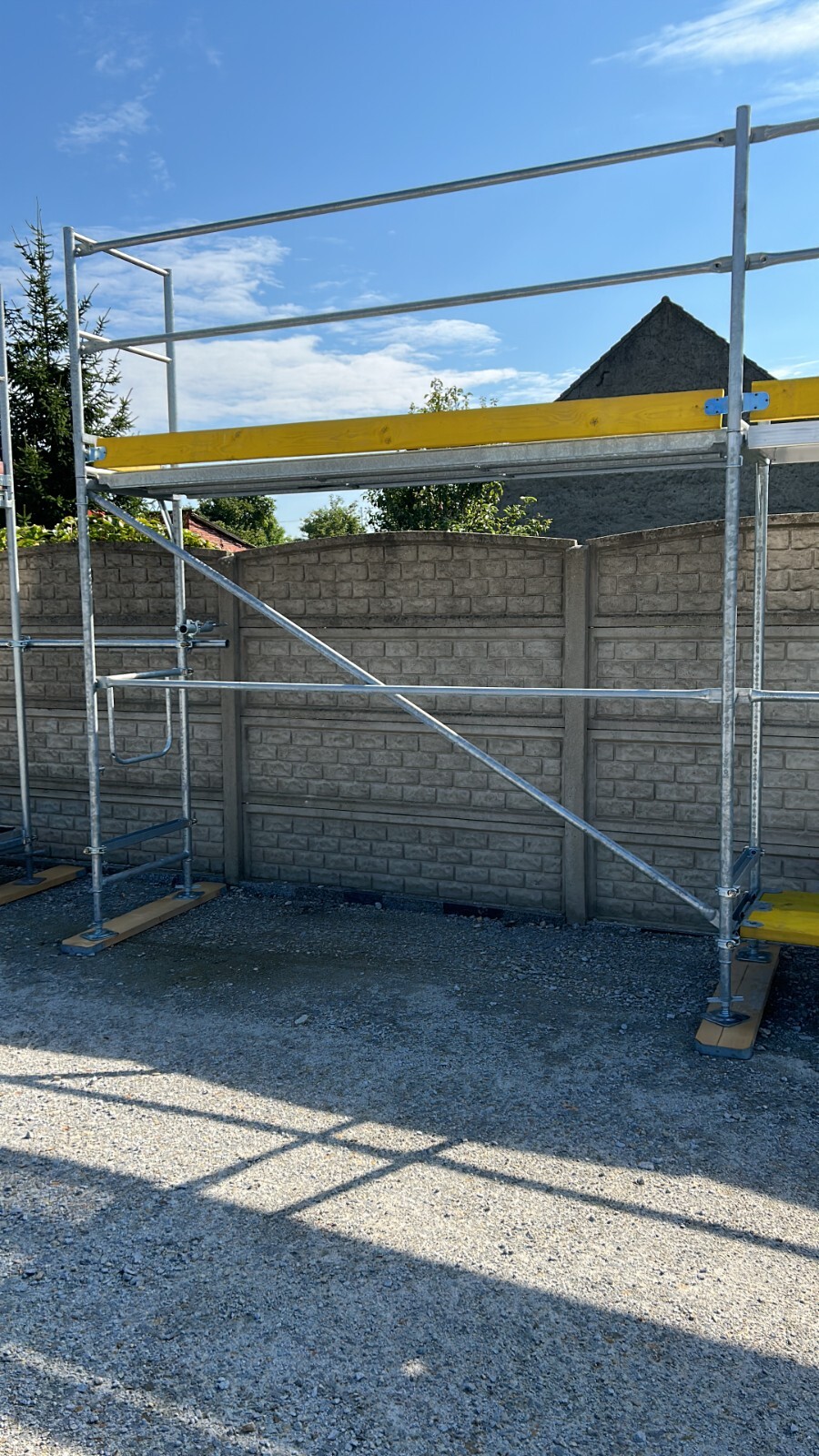 Scaffolding TYPE BOSTA 115.20 sqm construction scaffolding working scaffolding