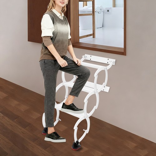Folding Ladder Telescoping Step Ladders Retractable Folding Stair Wall Mounted