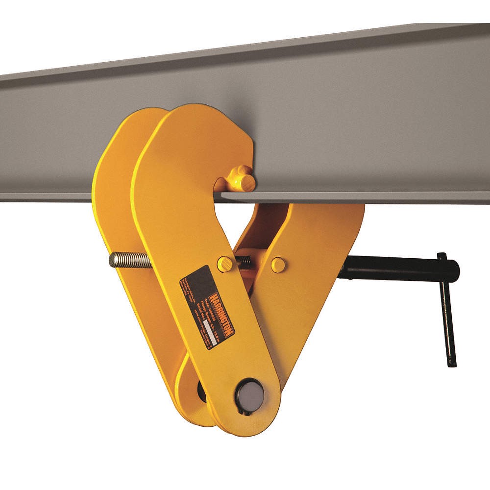 HARRINGTON UBC010 Beam Clamp,2000 lb.