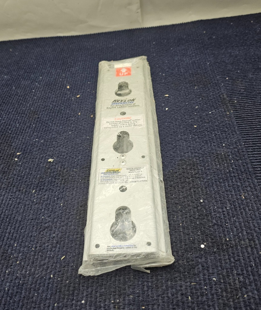 (QTY 3) Levelok LL-QC-3 Quick Connect Base Unit Heavy Duty For Ladder