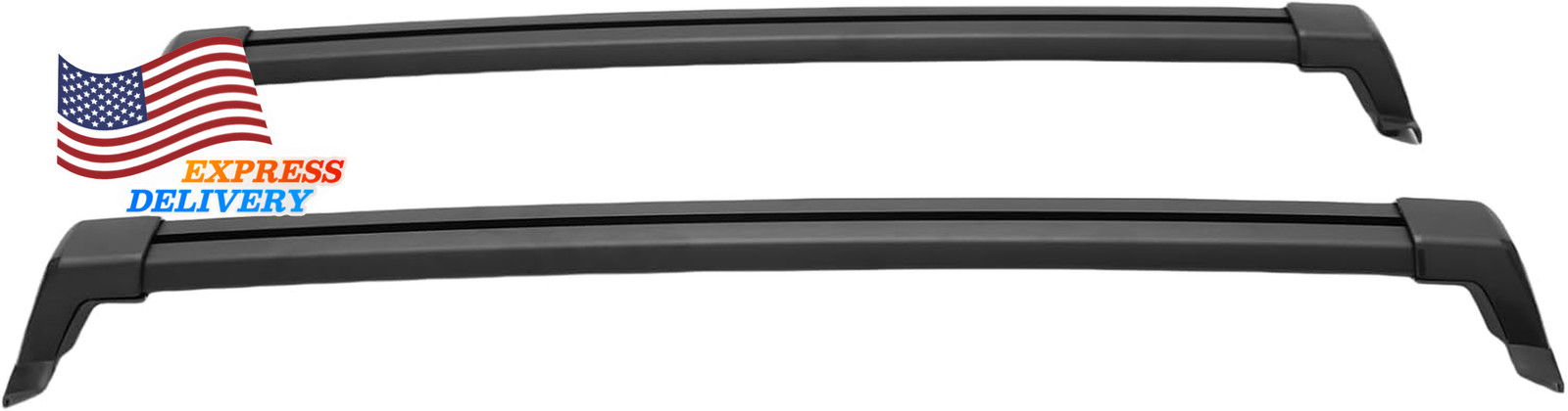 Roof Rack Cross Bars for 2024-2026 Lexus GX550 Premium Luxury w/Flush Roof Rails