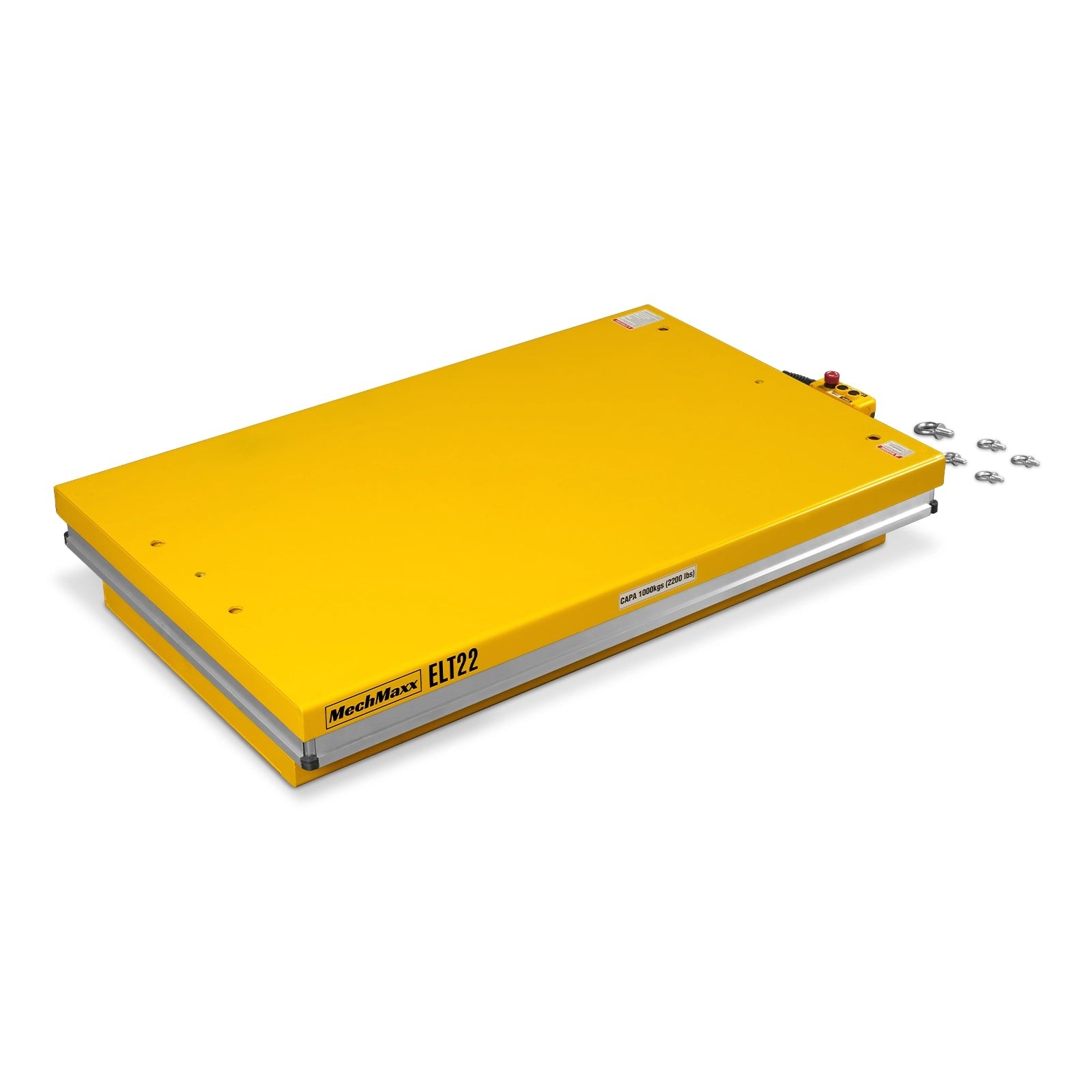 MechMaxx 2200lb Capacity Electric Hydraulic Lift Table 51.2×32.3 Platform,ELT22