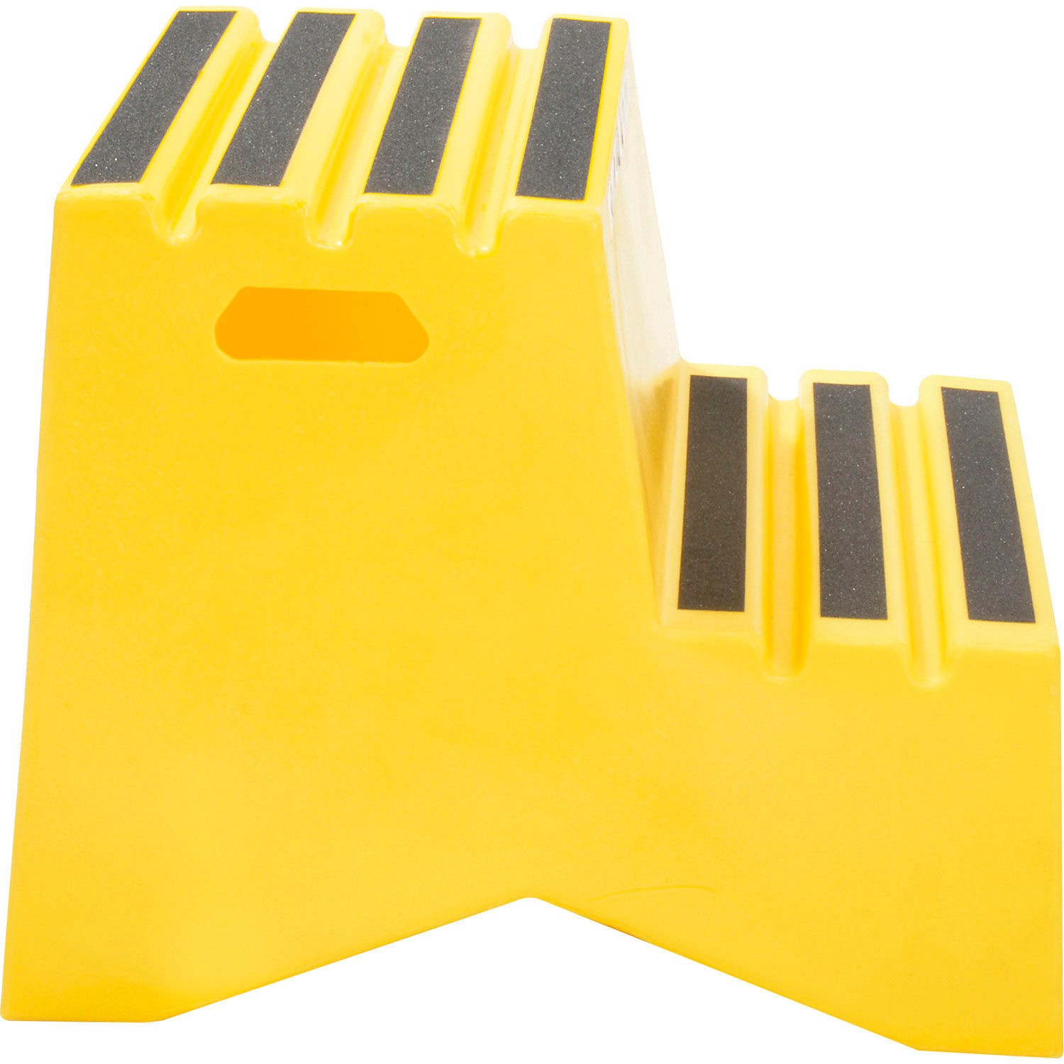 2 Step Plastic Step Stand 21″W x 24-1/2″D x 19-1/2″H Yellow