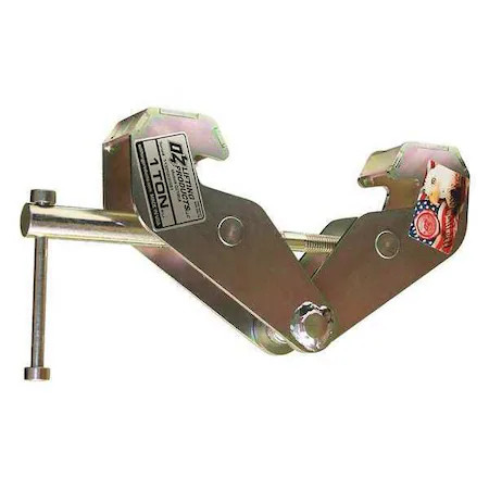 Oz Lifting Products Oz1bca Beam Clamp, Steel, 2000 Lb., Manual