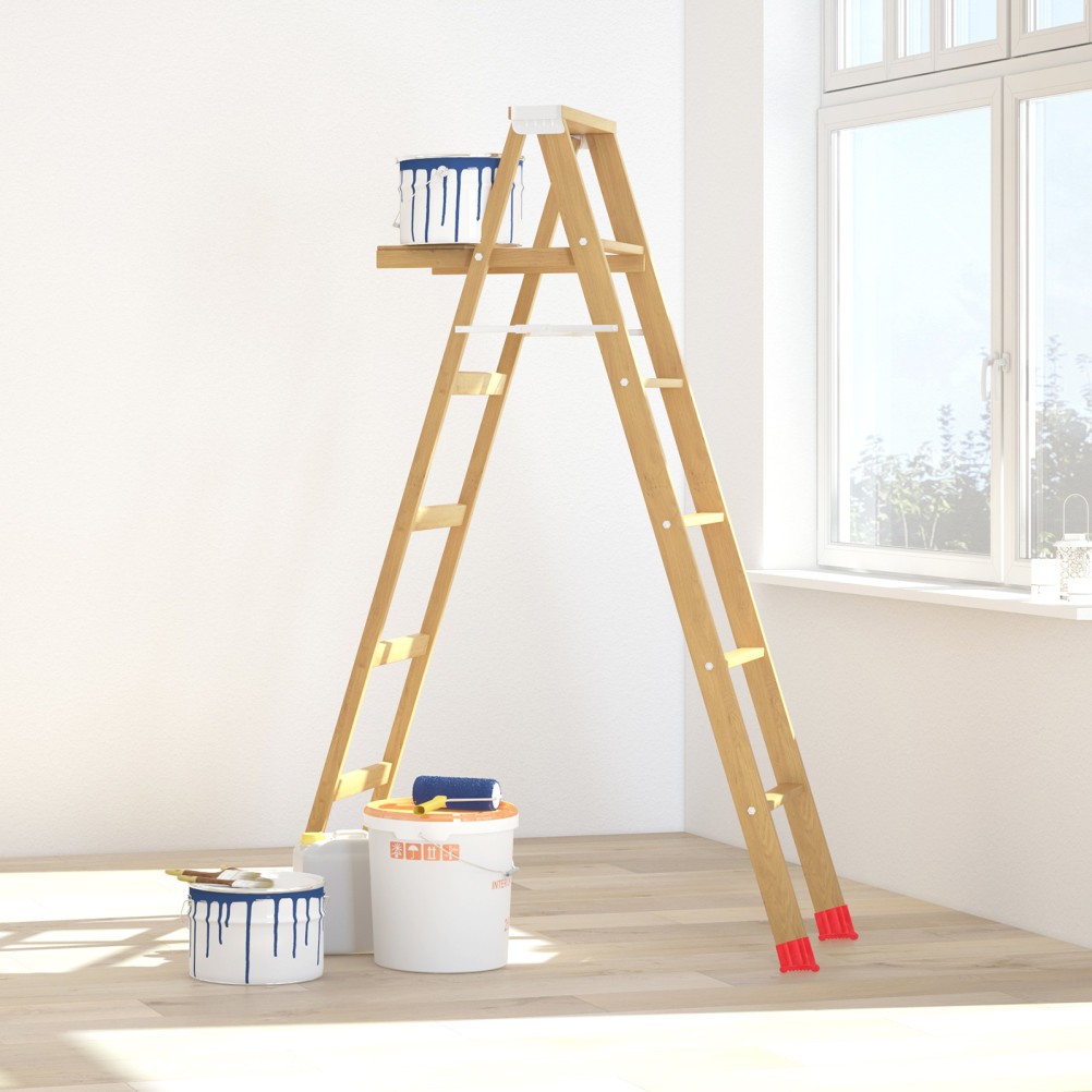 2Pcs Reusable Red Ladder Foot Covers Non Slip Durable Ladder Accessories