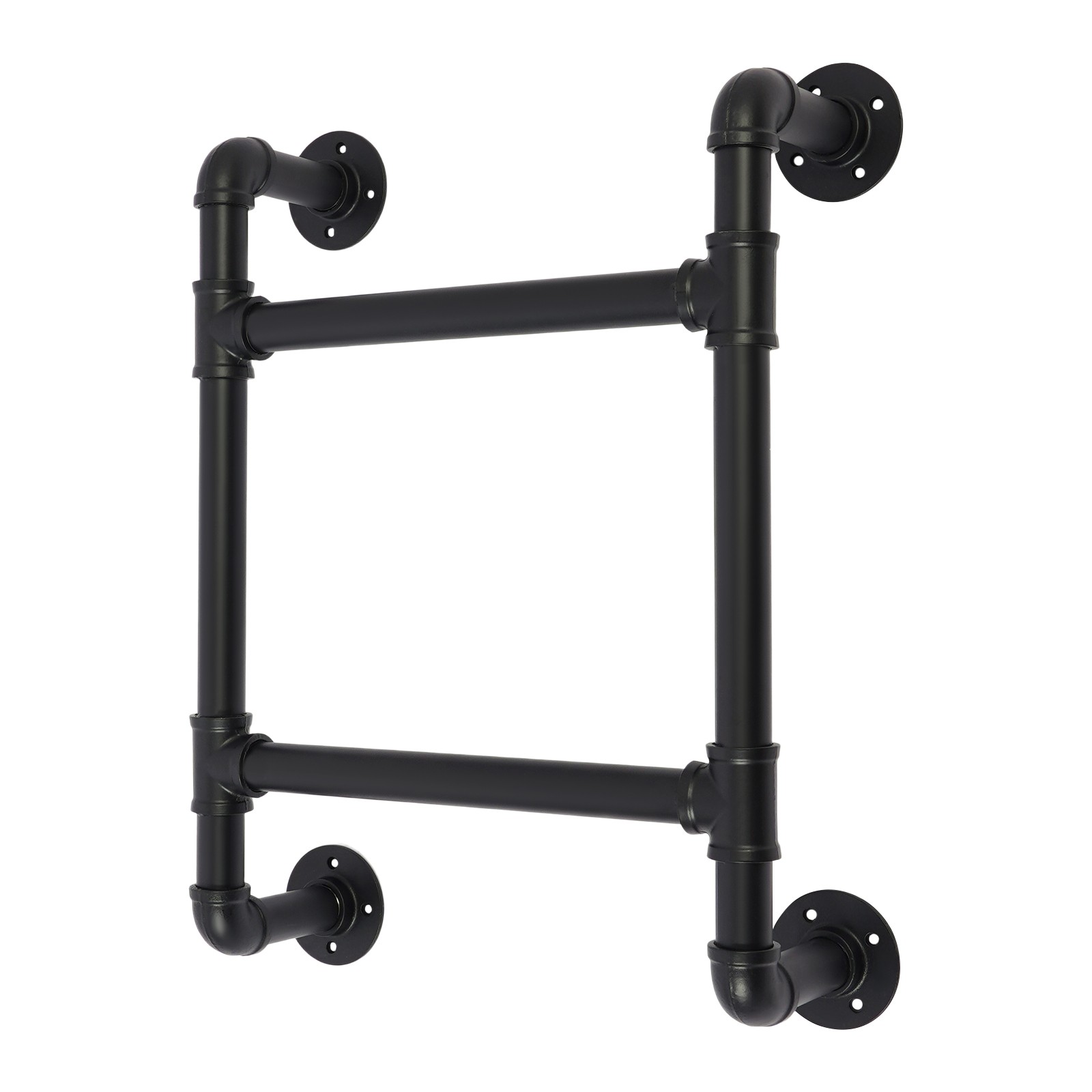 Bed Ladder Black Wall-Mounted Ladders Modern 2-Step Ladder