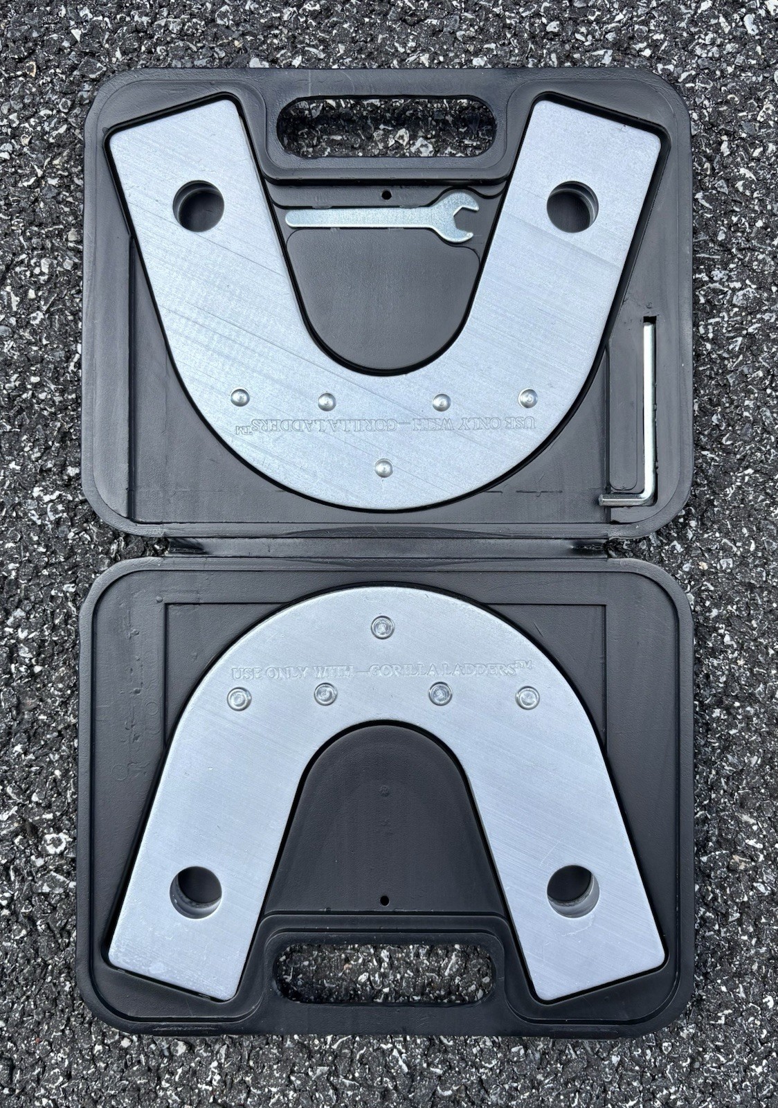 Gorilla Ladders 4-in-1 Static Aluminum Hinge Kit w/ Storage Case, UNUSED