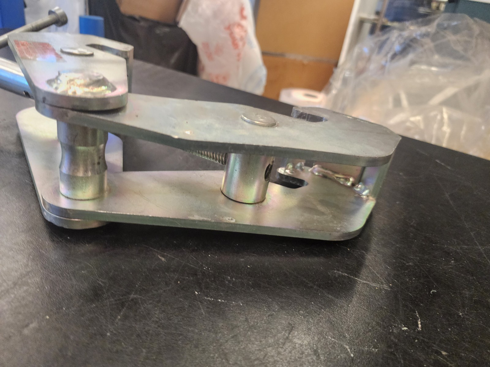 OZ LIFTING PRODUCTS OZ2BCA Beam Flange Clamp,Steel,4,000 lb 48RD40