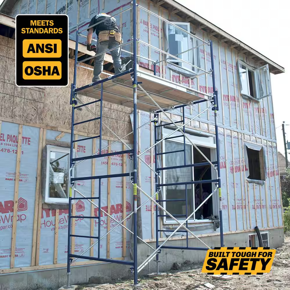 5 Ft. X 5 Ft. Blue Standard Mason Scaffold Frame