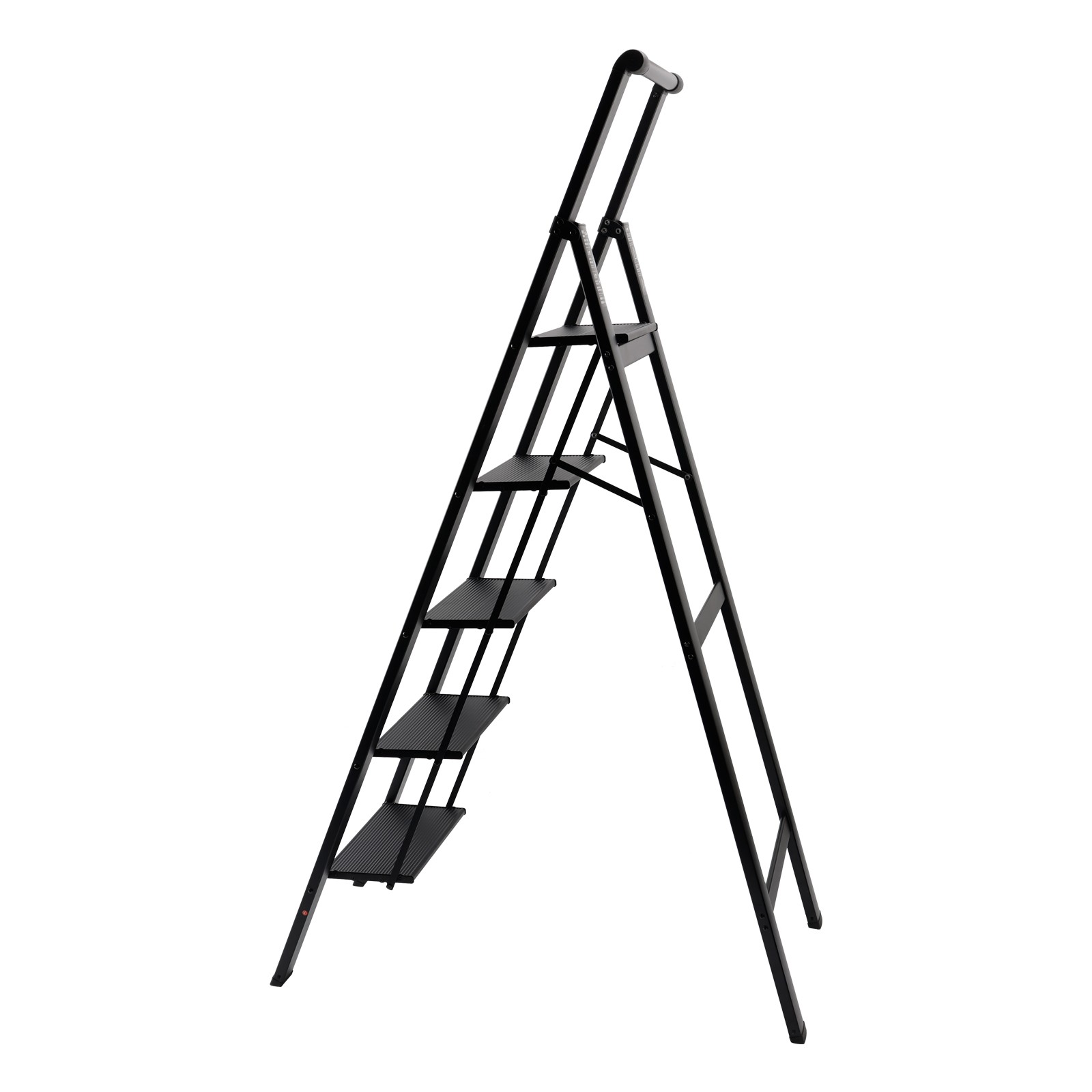 🪜5 Step Ladder, Foldable Step Stool, Aluminum Step Ladder with Anti-Slip Pedal