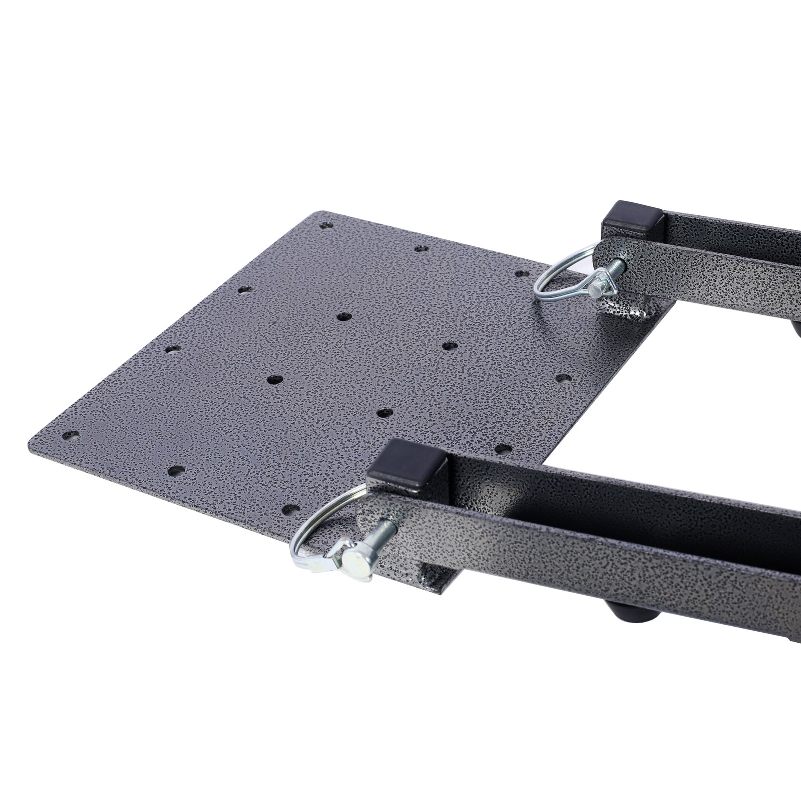 Universal Pickup Truck Tailgate Ladder, Aluminum Step Grip with Rubber Feet