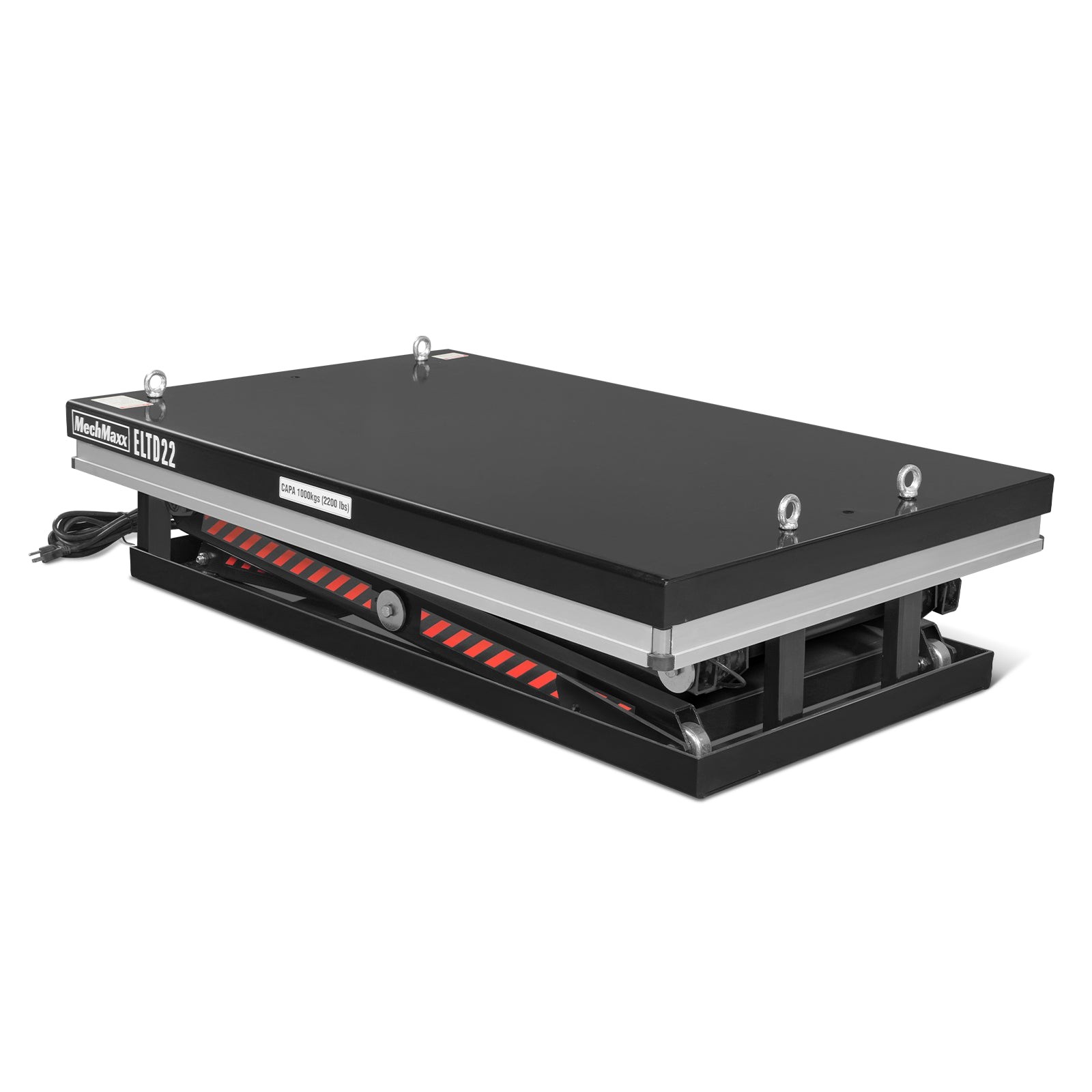 2200 lbs Capacity Electric Hydraulic Lift Table 51.2”x32.3” Platform, ELTD22
