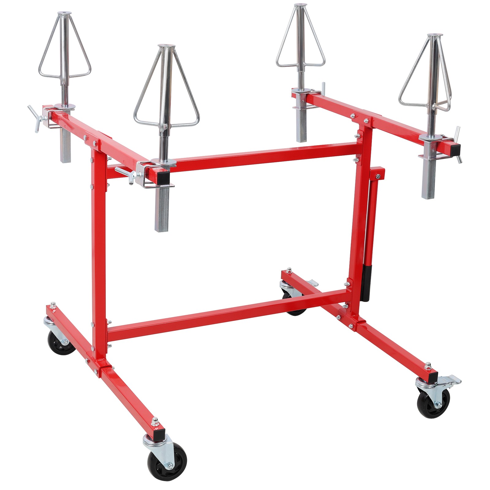 Mobile Wheel Panel Paint Stand, Wheel Rim Painting Stand- Wheel Paint Stand Rack