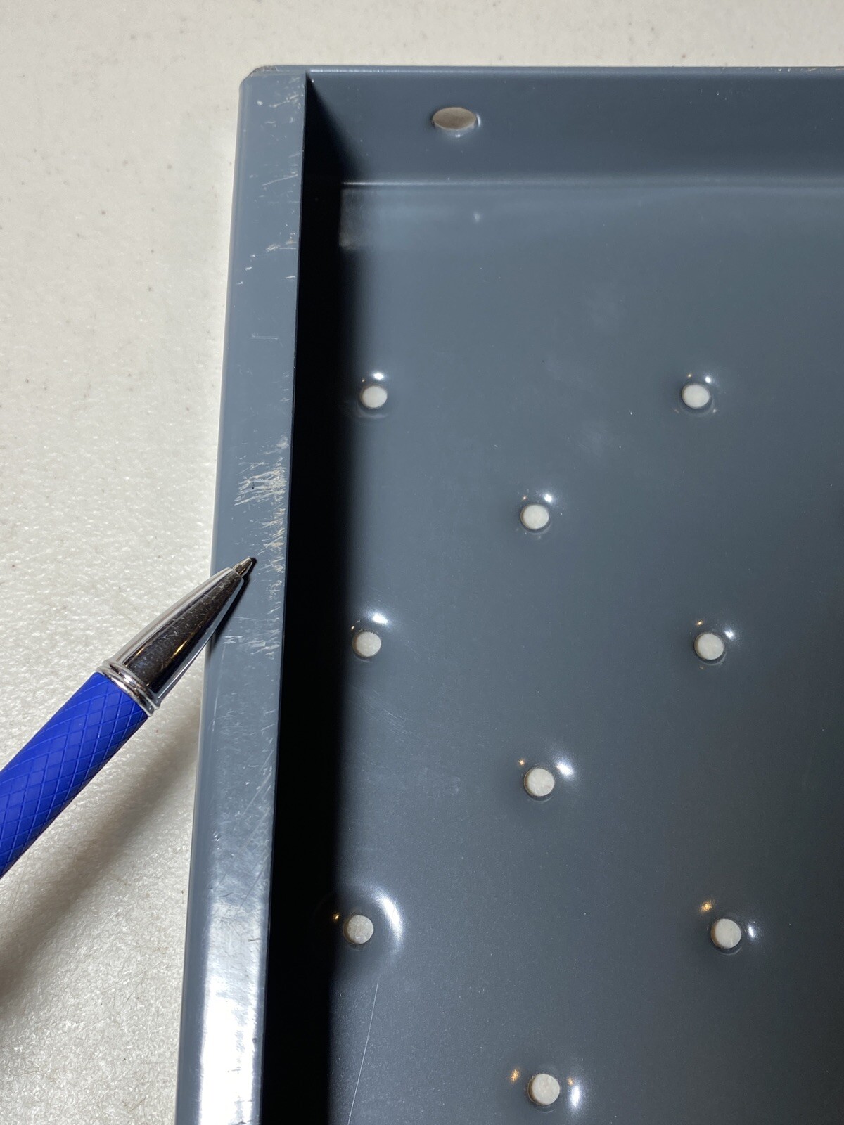 Rolling Ladder Step Tread Riser Stairway Ladder Perforated Tread 16″ x 7″ NEW