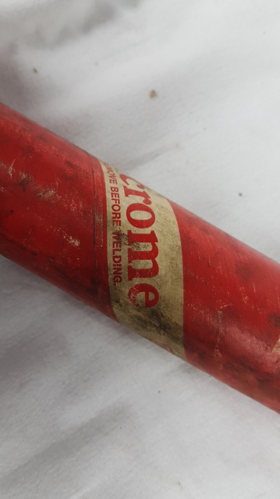 Chrome Rod 1-3/4-inch (4.5 cm) diameter x 30 cm – Unused