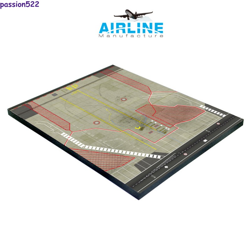 1: 400 International Airport Finished Wooden Platform Parking Apron Multiple