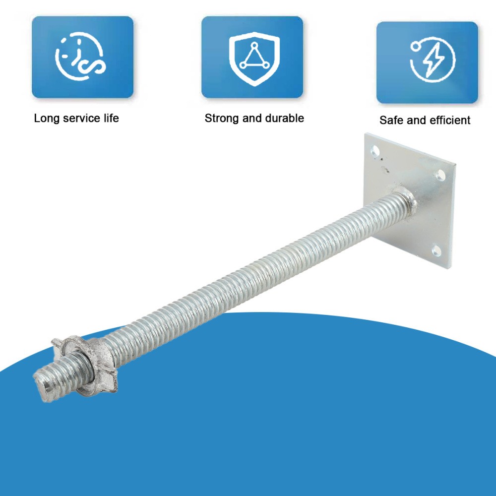 4pcs Adjustable Leveling Jacks 18inch Scaffolding Solid Screw Jack Alloy Steel