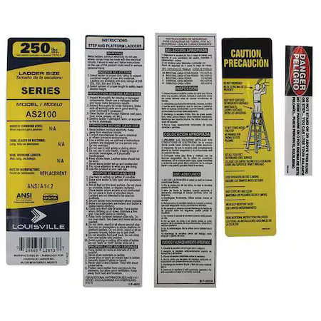 Louisville Pk-As2100 Label Kit