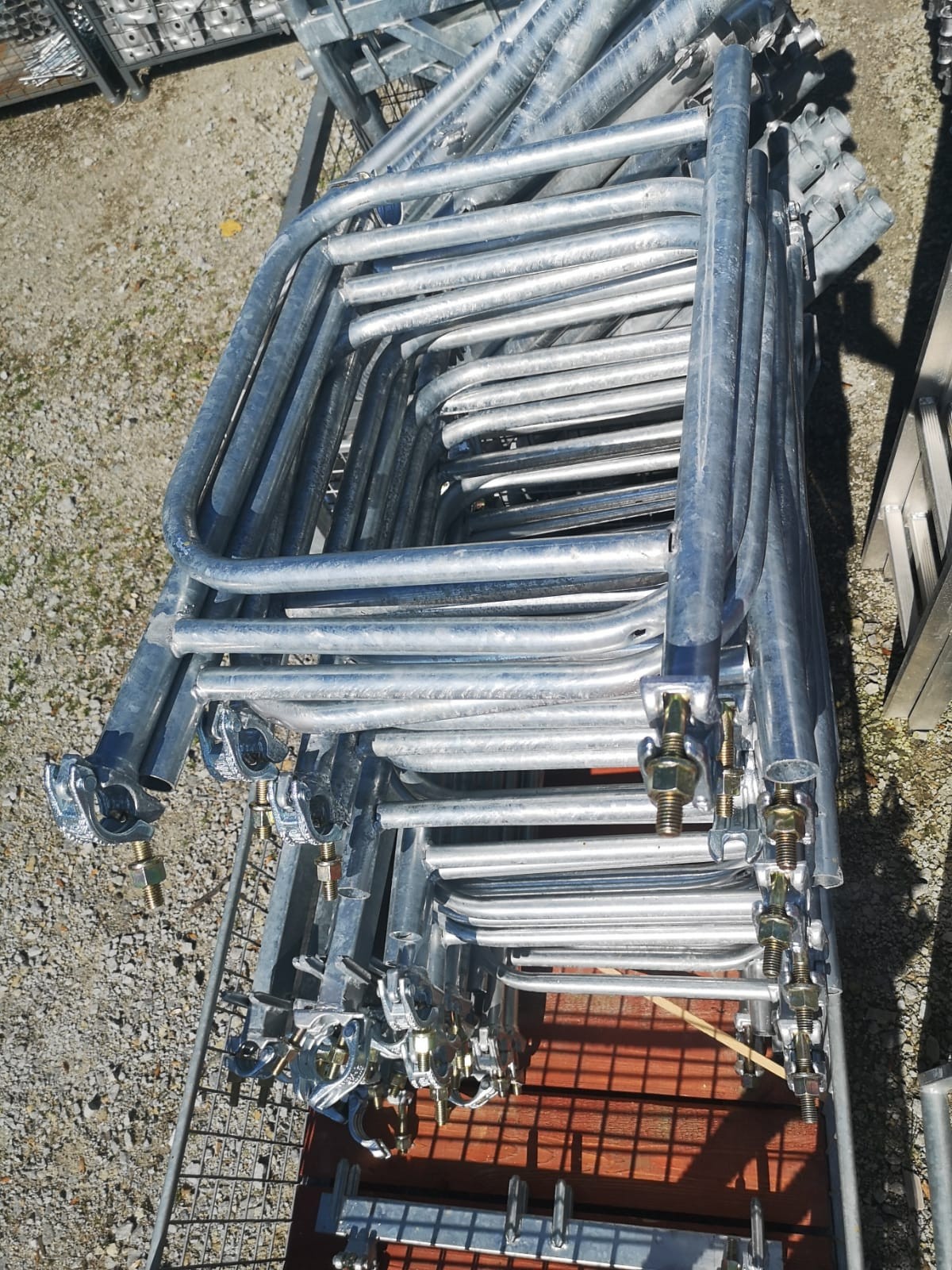 180m² Scaffolding Aluminium scaffolding Schelărie Frame Alu-scaff 74