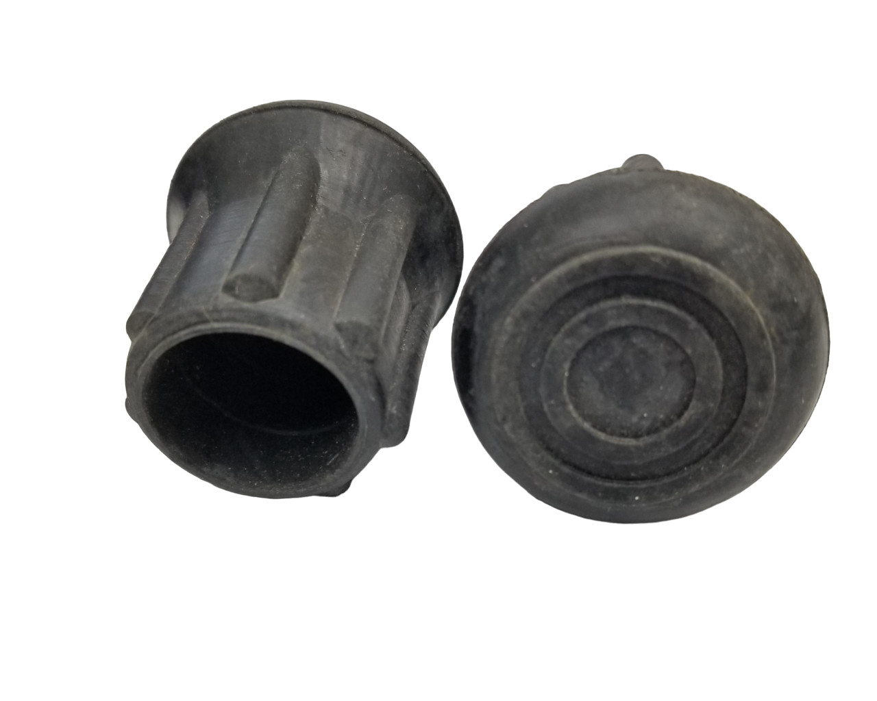 Ballymore Black Rubber Tips 3/4″ ID (4 Pack)