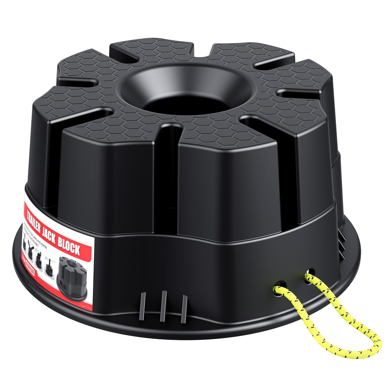 Heavy Duty RV Jack Blocks, Durable Trailer RV Leveling Blocks for Any Tongue,…