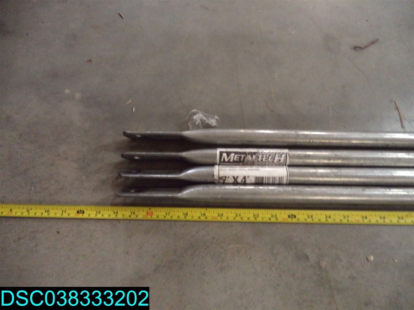 QTY=2: MetalTech 7′ x 4′ Steel Scaffolding Squaring Cross Brace Stabilizer