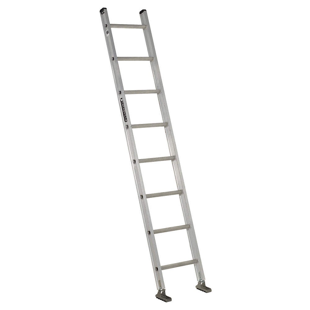 LOUISVILLE LADDER AE2108 Straight Ladder,300 lb.,Alum 36Y334