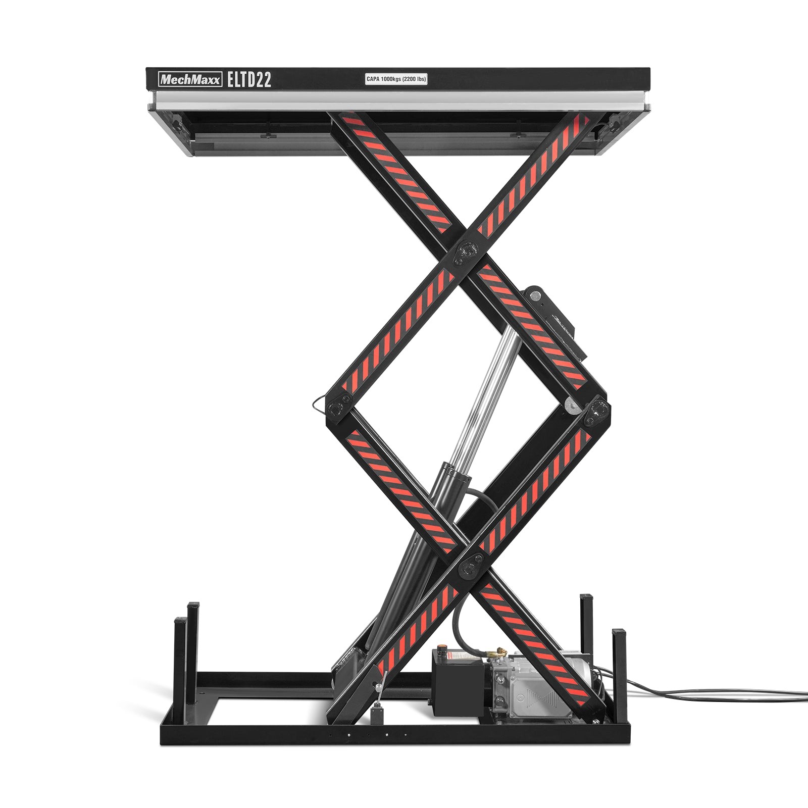 2200 lbs Capacity Electric Hydraulic Lift Table 51.2”x32.3” Platform, ELTD22