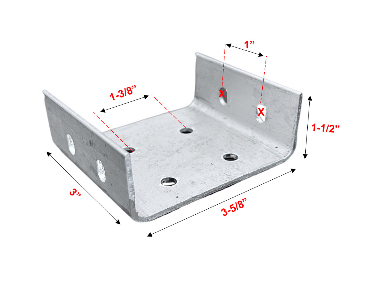 Louisville Rounded Metal End Cap Kit PK-E62