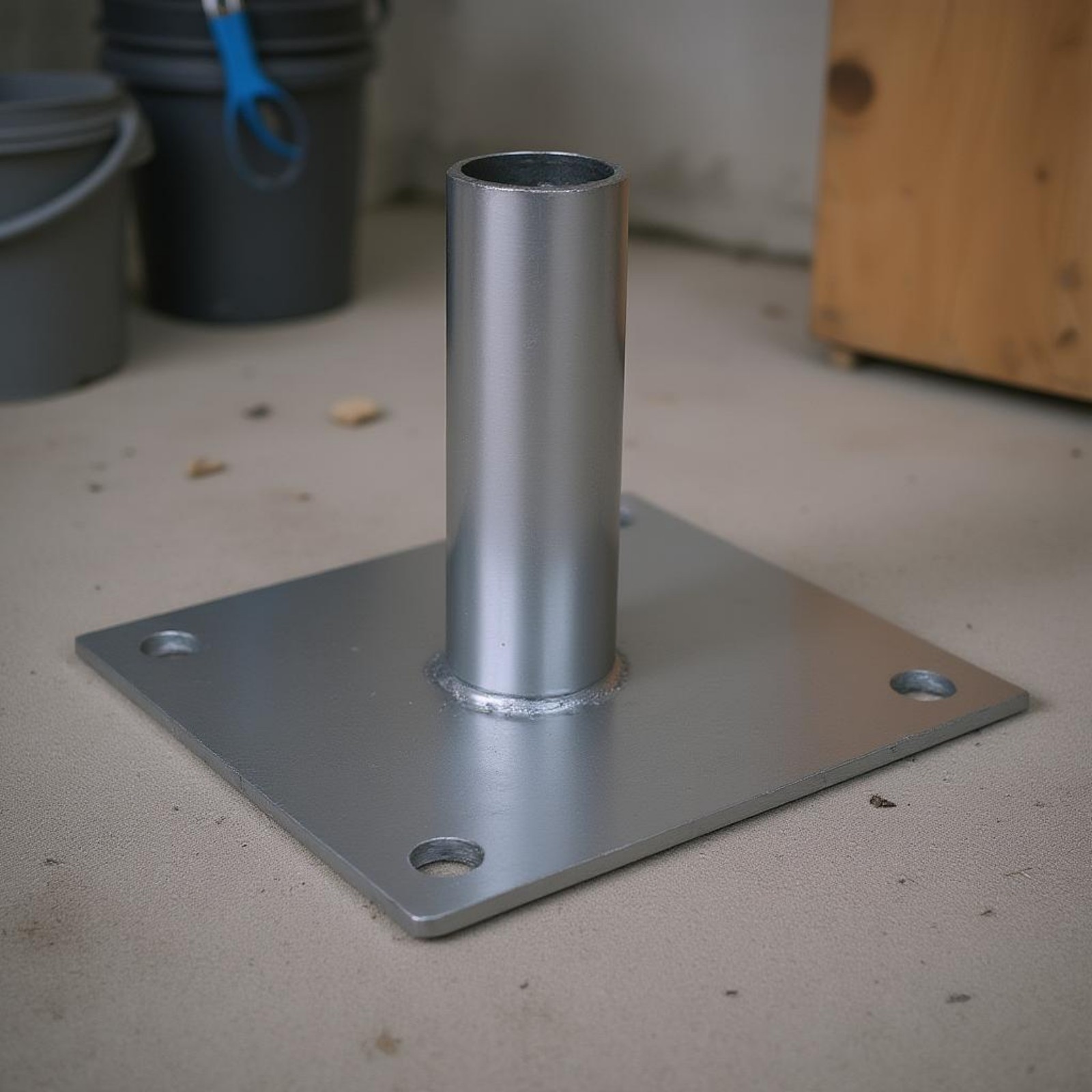 Galvanized Scaffold Socket Base Fused Galvanized Scaffold Base Plate
