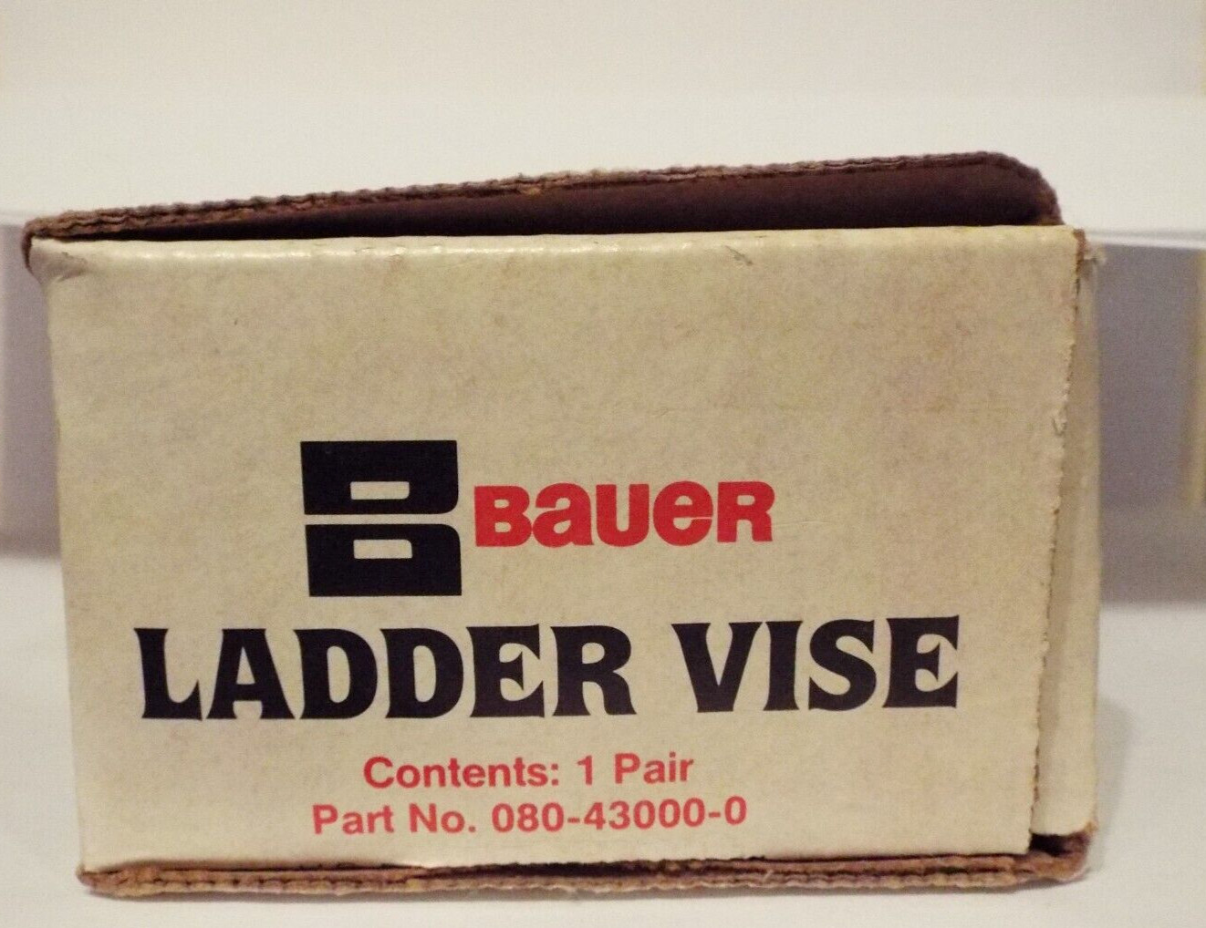 NOS BAUER LADDER Ladder Tool Vise No. 080-43000-0 No Vintage Longer Sold