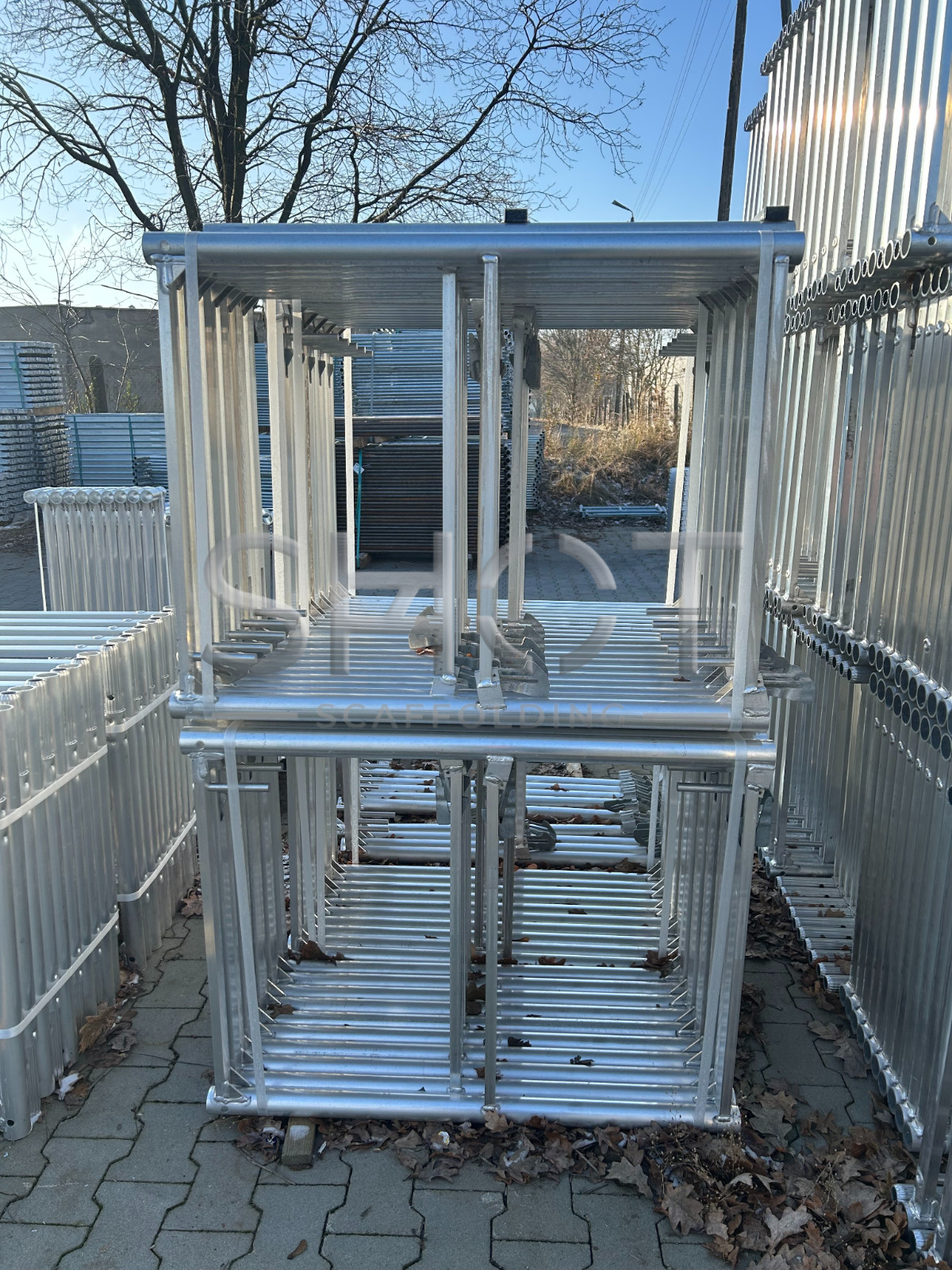 Scaffolding 162,10m2 scaff 73 scaffolding aluminum scaffolding