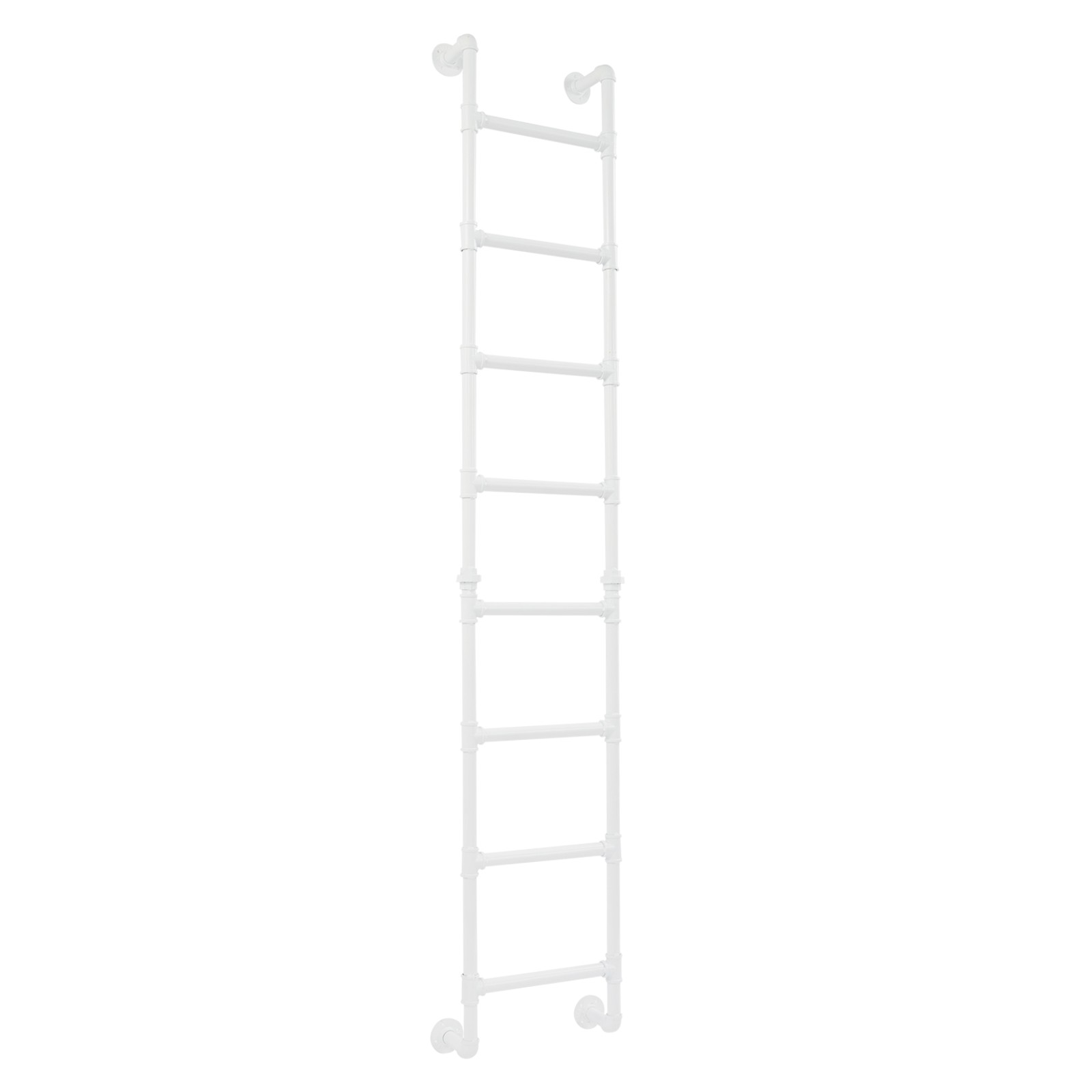 8-Step Ladder Bunk Bed Attic Ladder Wall-mounted High Loft Attic Step Ladders