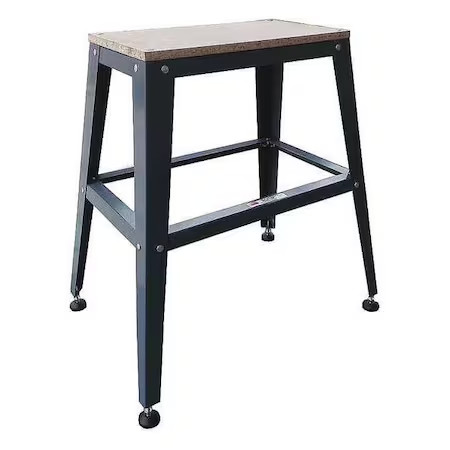 Dayton 22Dl80 Fixed Work Table, Particleboard, 23″W, 13″D