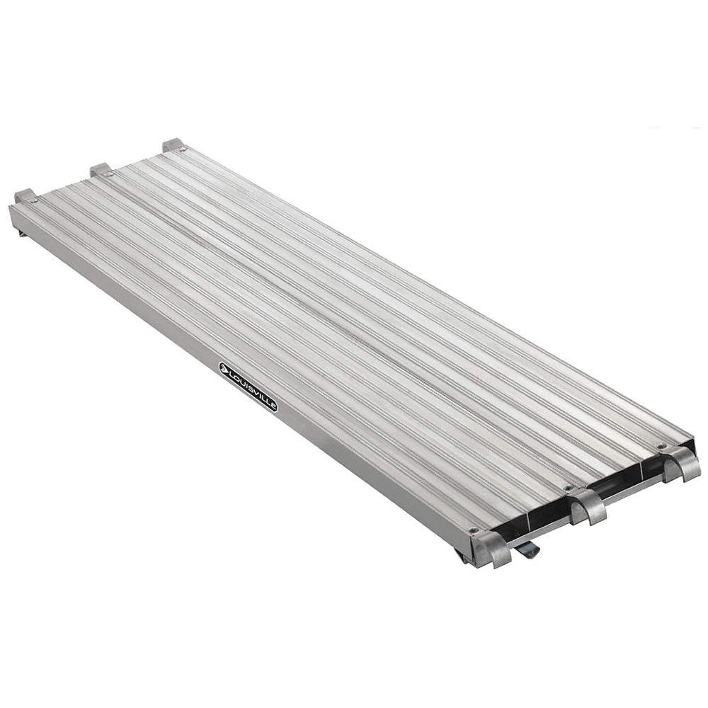 LOUISVILLE LADDER PD9207 Scaffolding Stage,2in H x 7ft L,Aluminum 40GM68