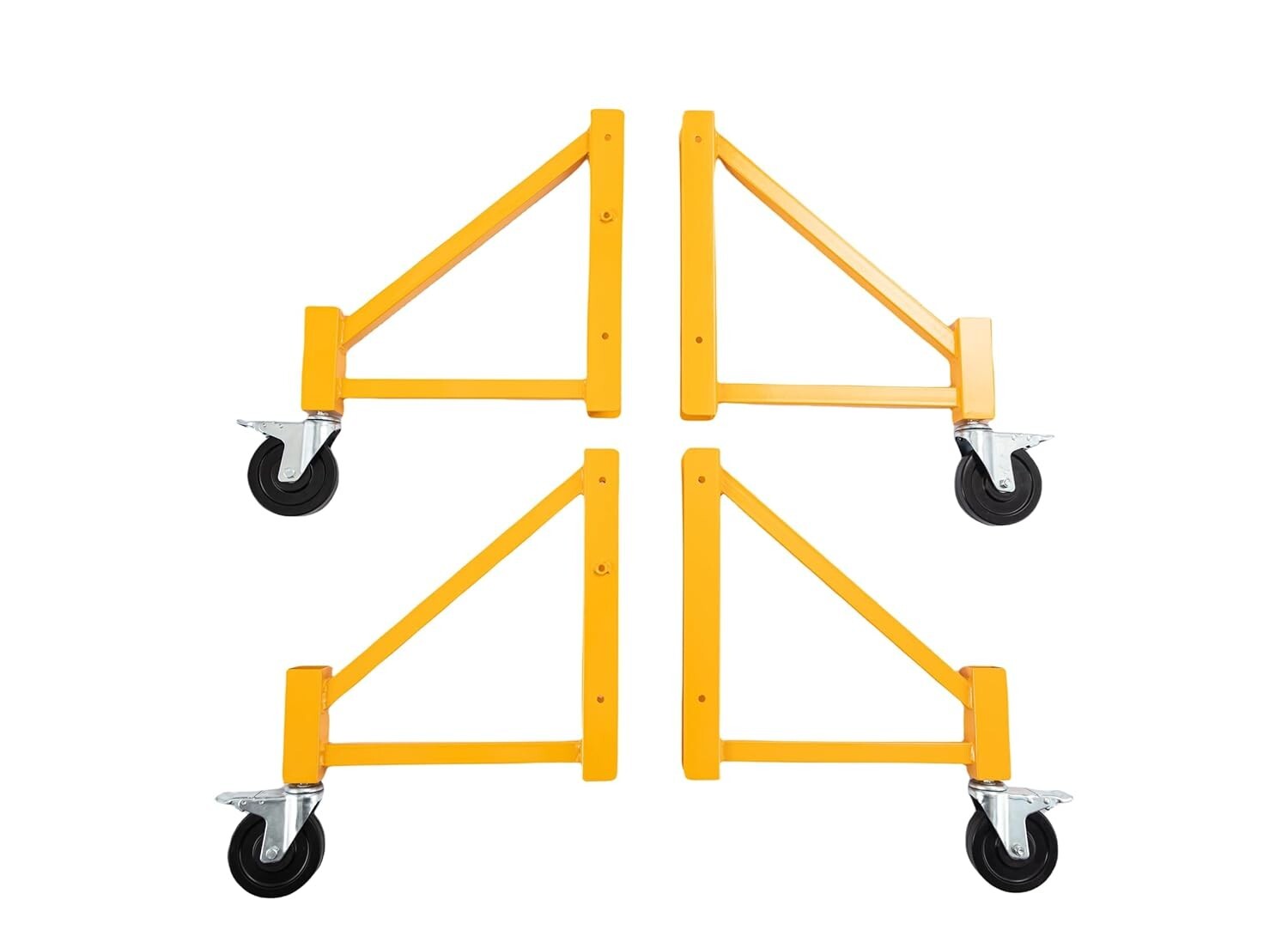 1000 Pound Load Capacity Powder Coated 14 Inch Steel Baker Style 6 Foot