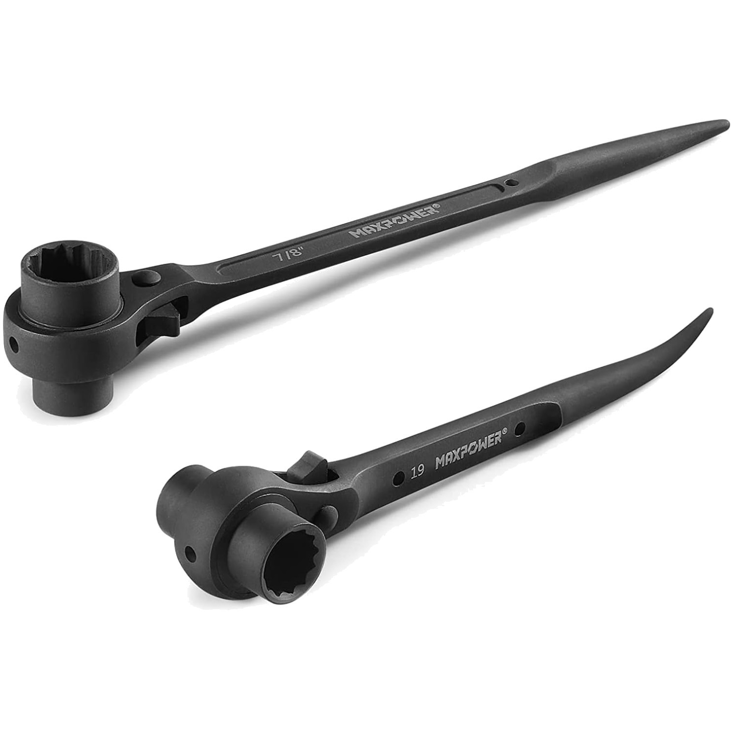 Dual Socket Scaffold Ratchet Wrench – 12 Point 3/4 7/8